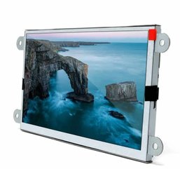 Open frame monitor met interactieve videoplayer