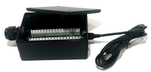 32 GPI inputs voor USB in behuizing